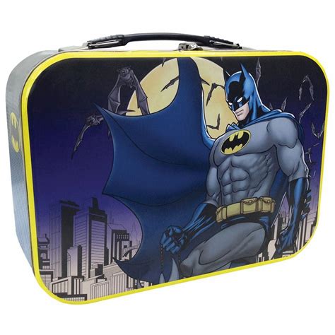 batman lunch box metal|Batman lunch box walmart.